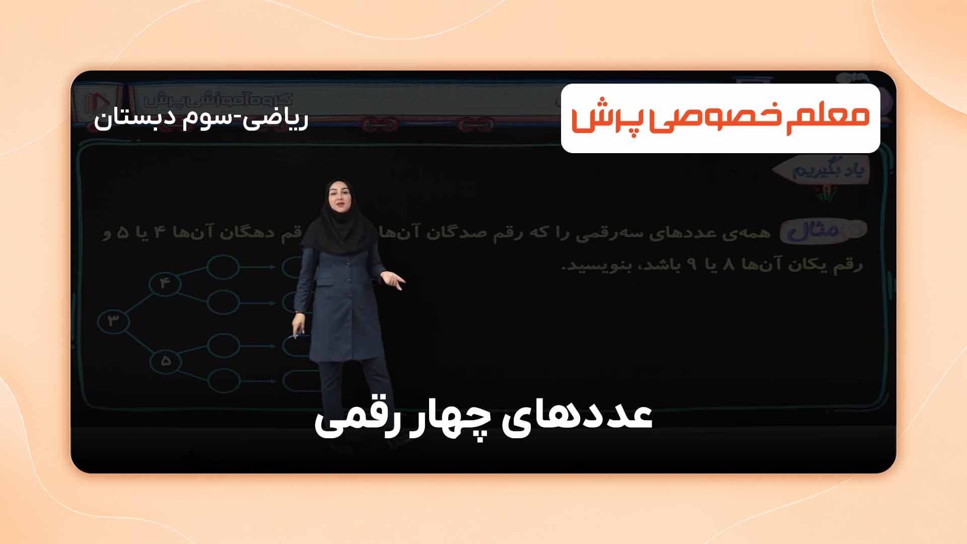 تمرین کنیم، فصل دوم کتاب ریاضی سوم ابتدایی