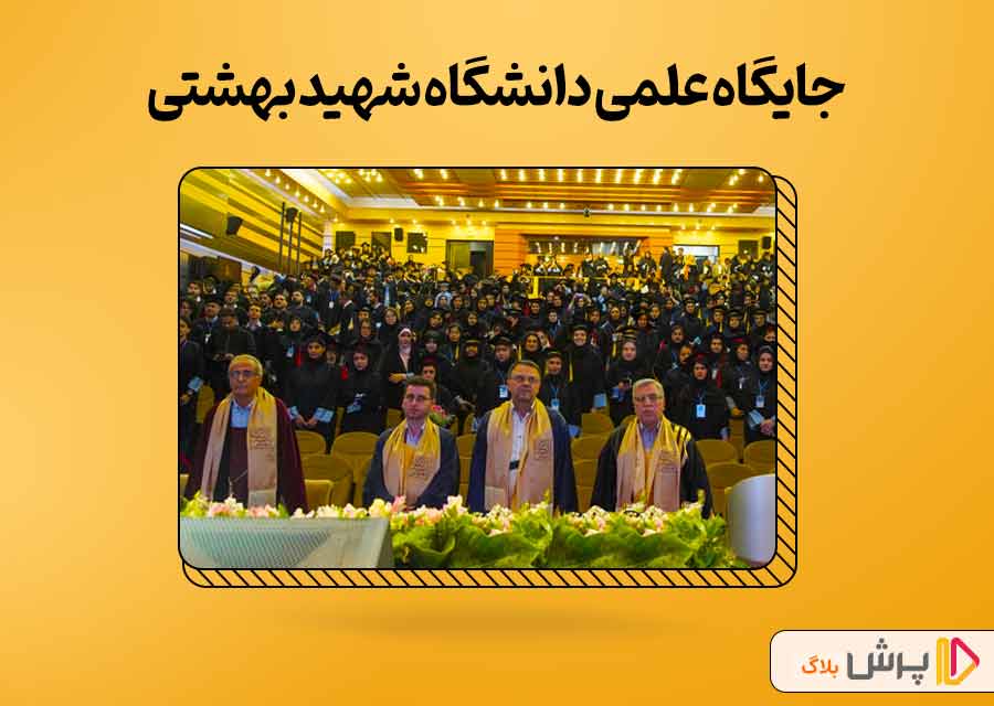 جایگاه علمی دانشگاه شهید بهشتی